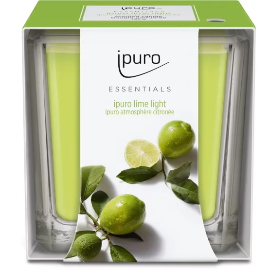 ipuro Candle lime light, 125gr