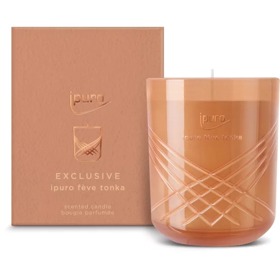 ipuro Exclusive fève tonka Candle, 270gr