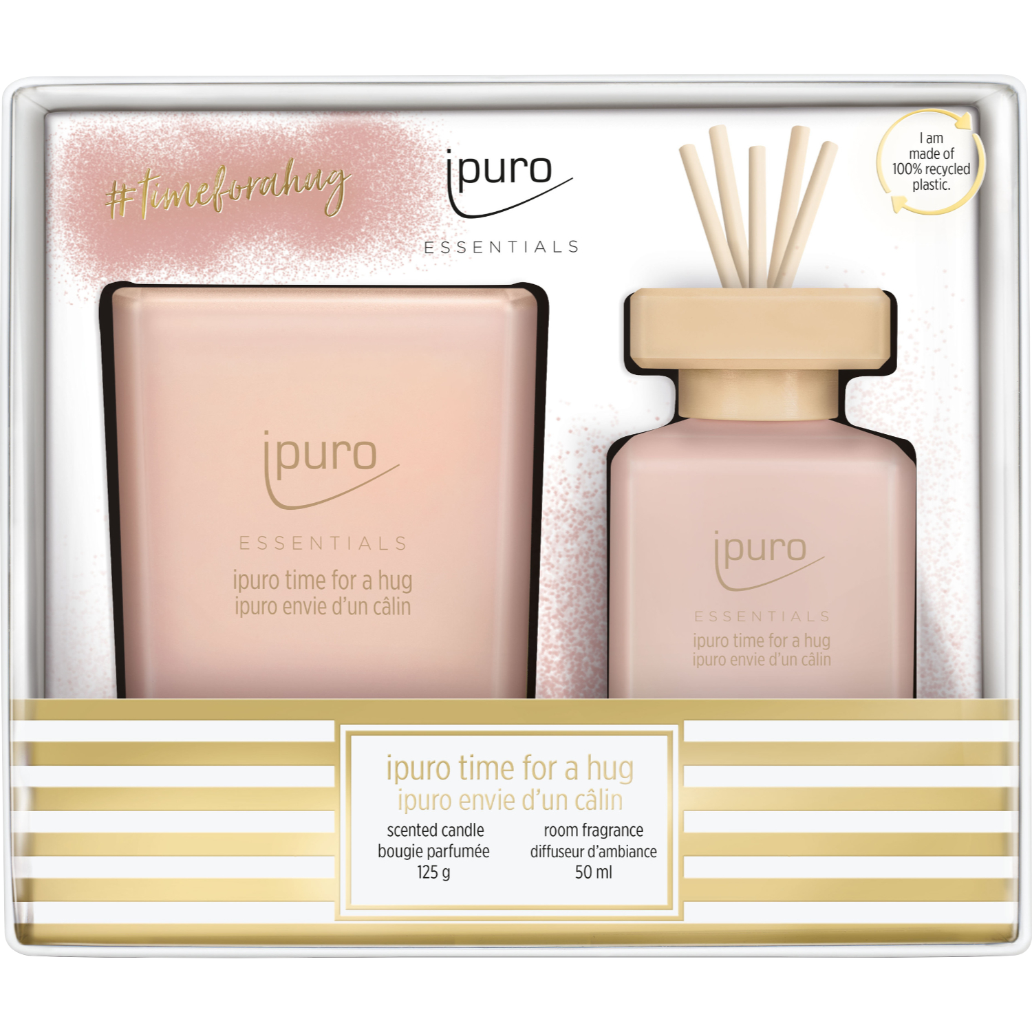 ipuro Giftset time for a hug, 50ml & 125gr - Buy online now