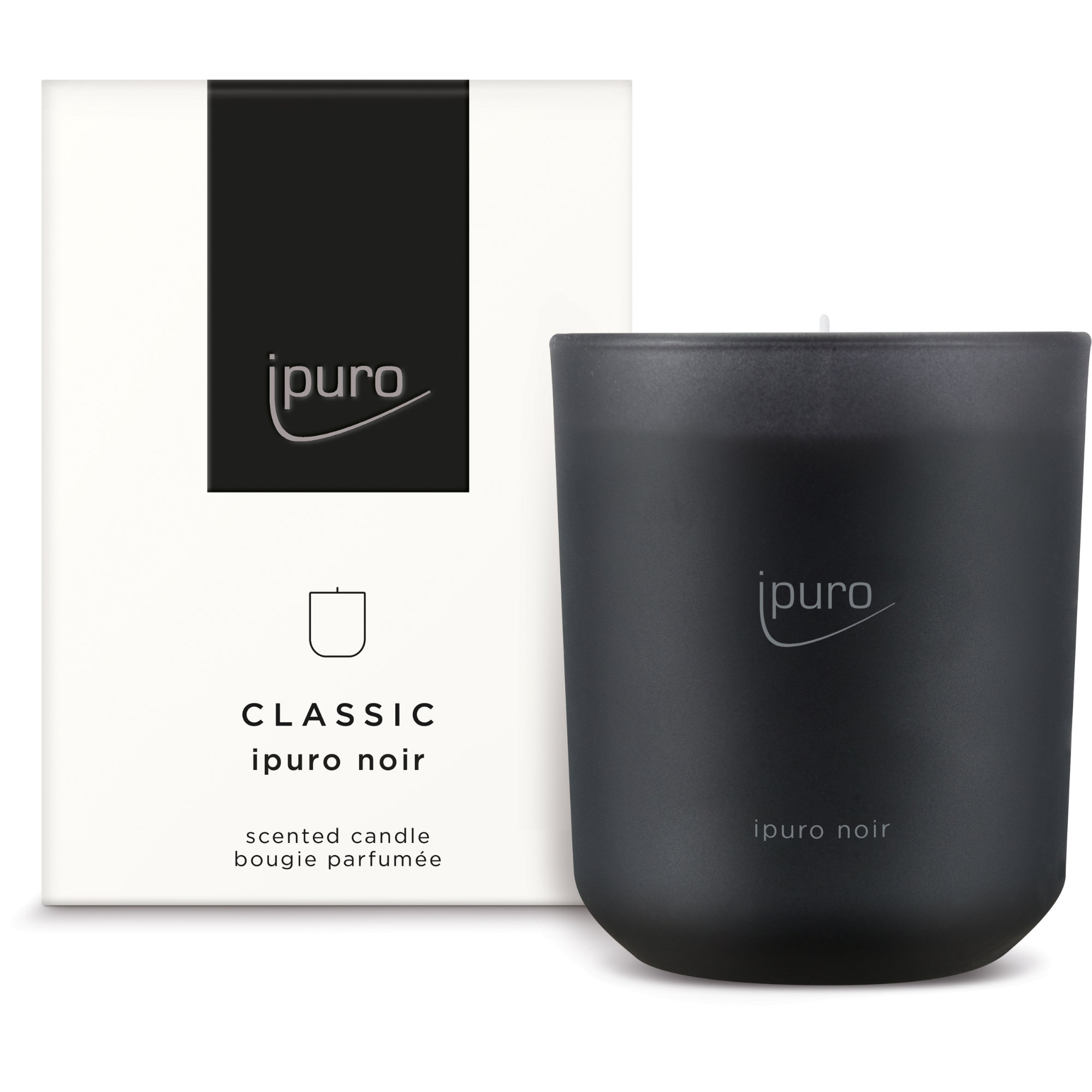 ipuro Classic noir Duftkerze, 270gr - Jetzt online kaufen