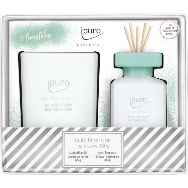 ipuro Giftset time to be, 50ml & 125gr