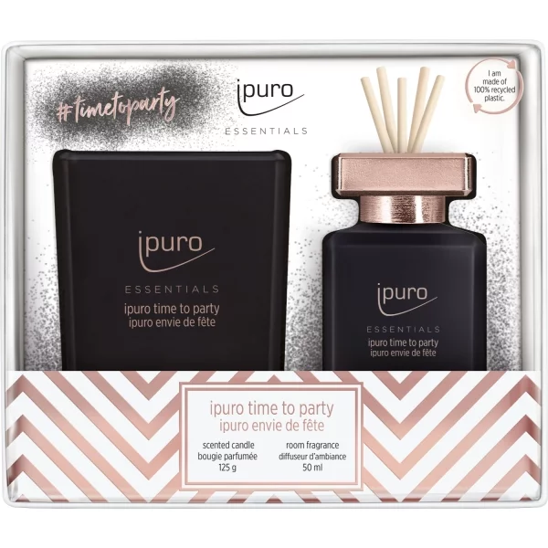 ipuro Giftset time for a party, 50ml & 125gr