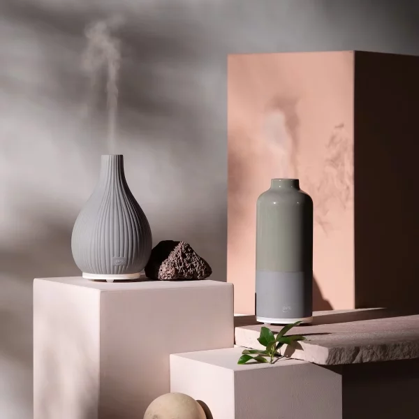 ipuro Air Sonic Aroma Diffusor, Vase grey - Buy online now